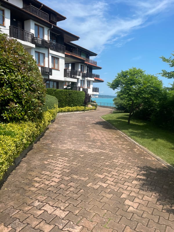 Serene morning scene captured at Dyuni resort complex