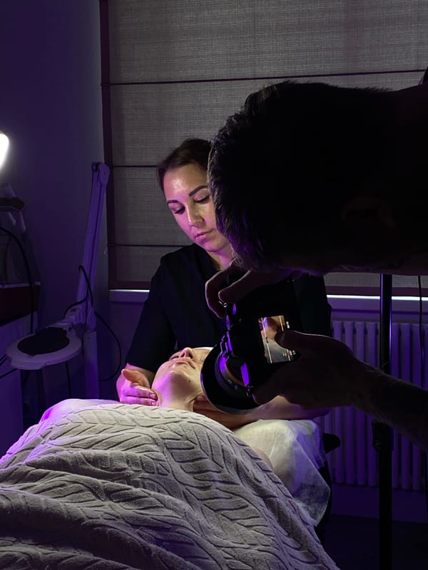 Photography session documented in Izhevsk bedroom
