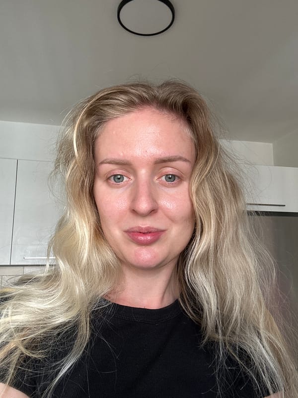 Woman documented in quiet morning moments in Petah Tikva