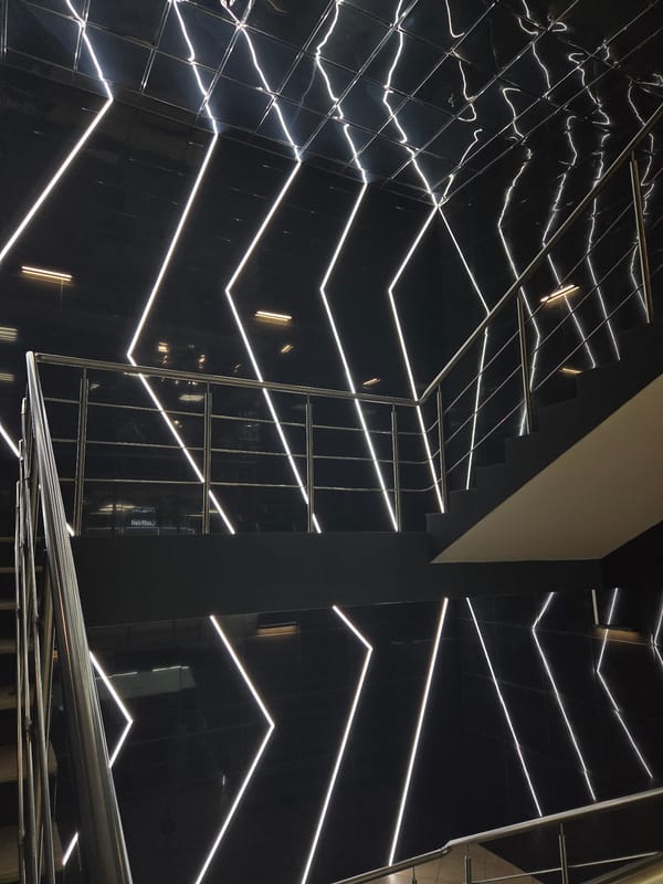 Indoor spaces documented in 11-minute photography sequence