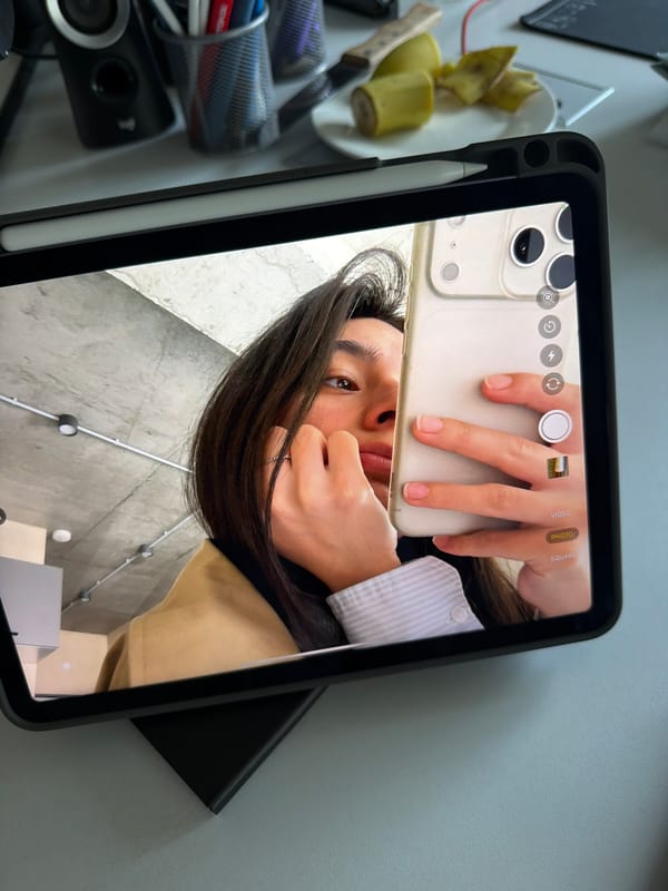 Morning selfies and fruit bowl captured in Yerevan