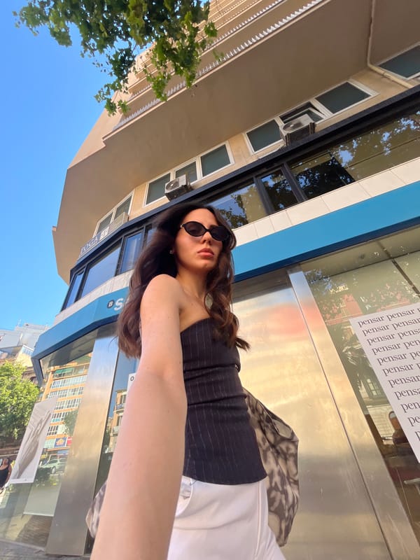 Selfie session in sunny Palma de Mallorca