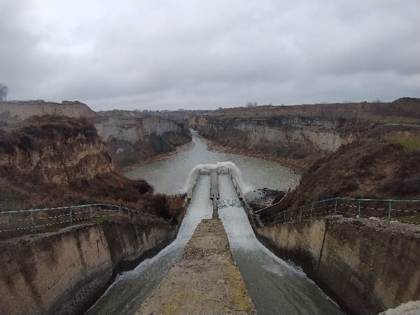 Water infrastructure and pastoral landscapes observed in Uzbekistan canyons