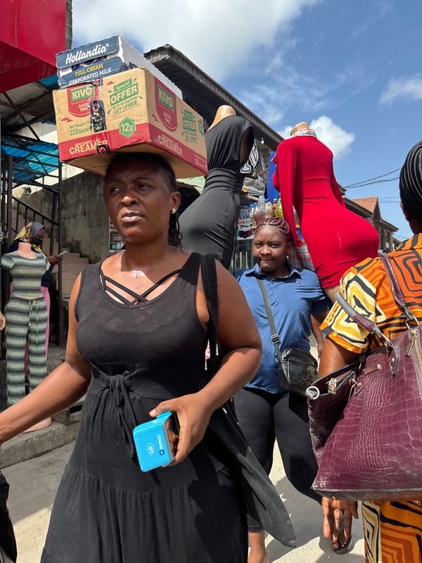 Morning market life documented across three Nigerian cities