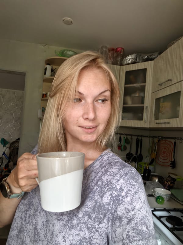 Morning coffee moment, multiple angles, Sterlitamak kitchen