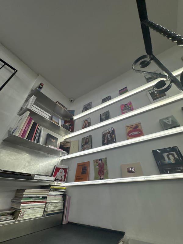Fashion retail store interior documented in Mexico City