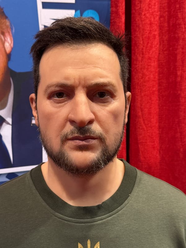 Wax Museum Figures Including Putin, Pacino, Soccer Stars Observed Bulgaria