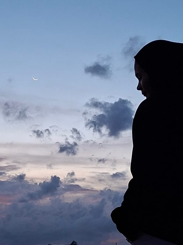 Evening scenes captured across Lhokseumawe, Indonesia