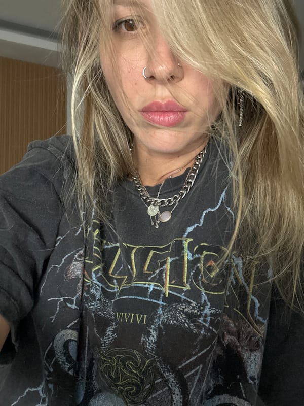 Indoor selfies and a lamp detail, shot within minutes