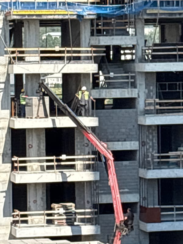 Lazy Tbilisi morning: Uno, construction views, and soccer drills