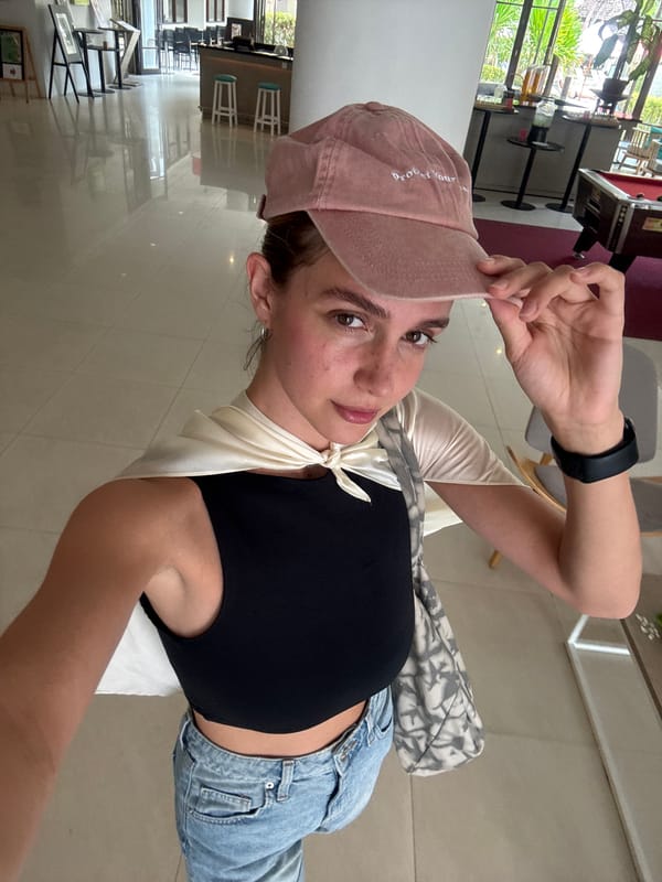 Woman photographed at multiple Patong locations during morning hours