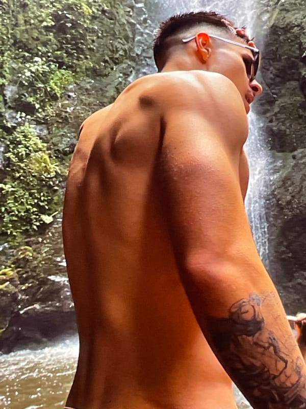 Group enjoys waterfall swimming and photos in Harmanli Bulgaria