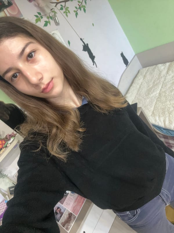 Woman photographed lying down in calm pose in Ruse