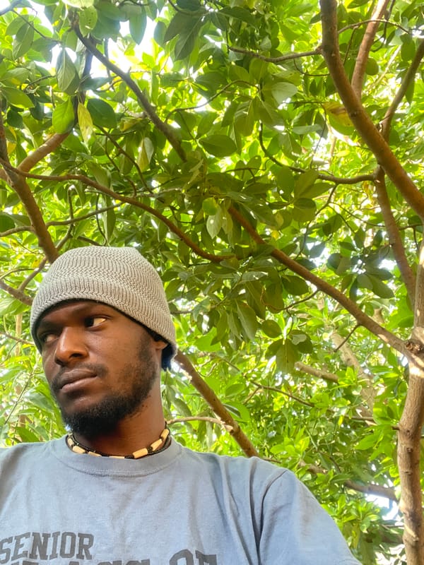 Man documents morning routine through selfies in Jos, Nigeria