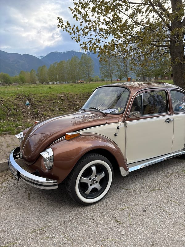 Vintage cars spotted in Razlog, Bulgaria parking areas