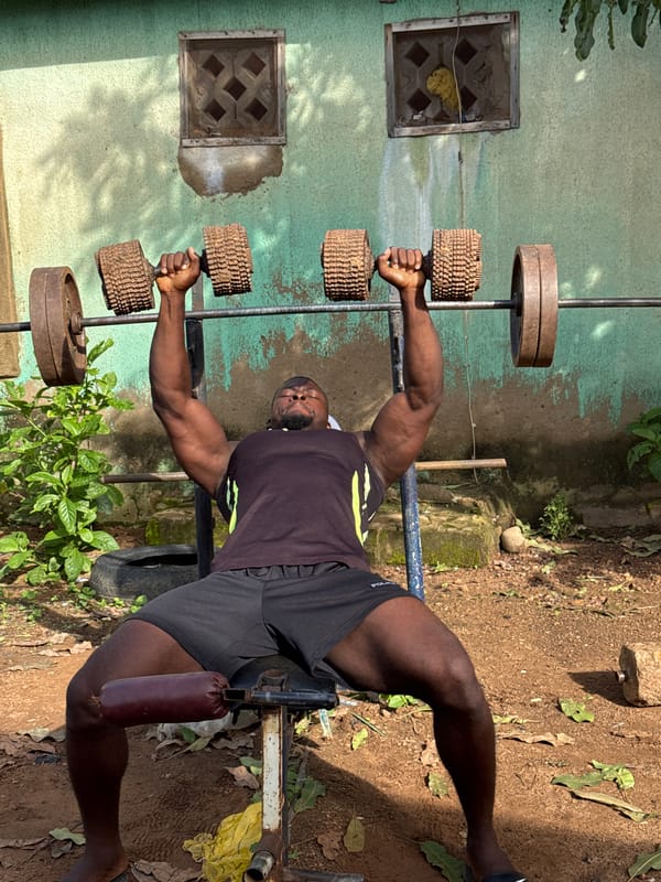 Morning workouts and street life in Akwanga, Nigeria