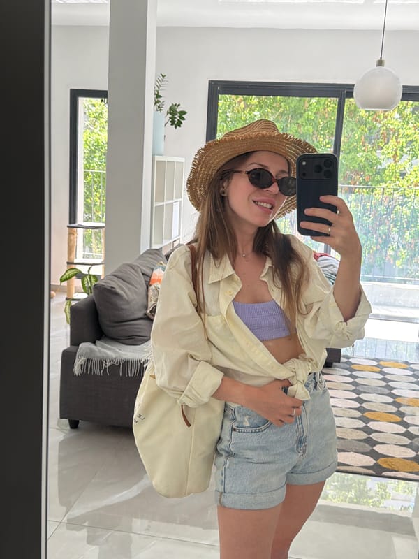 Morning domestic moments captured in Bat Yam apartment
