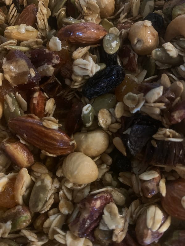 Moscow resident captures close-up of glazed mixed granola