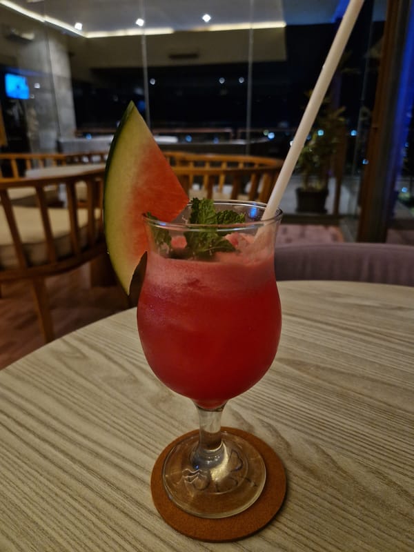 Visitor documents lunch and hotel stay in Banyuwangi