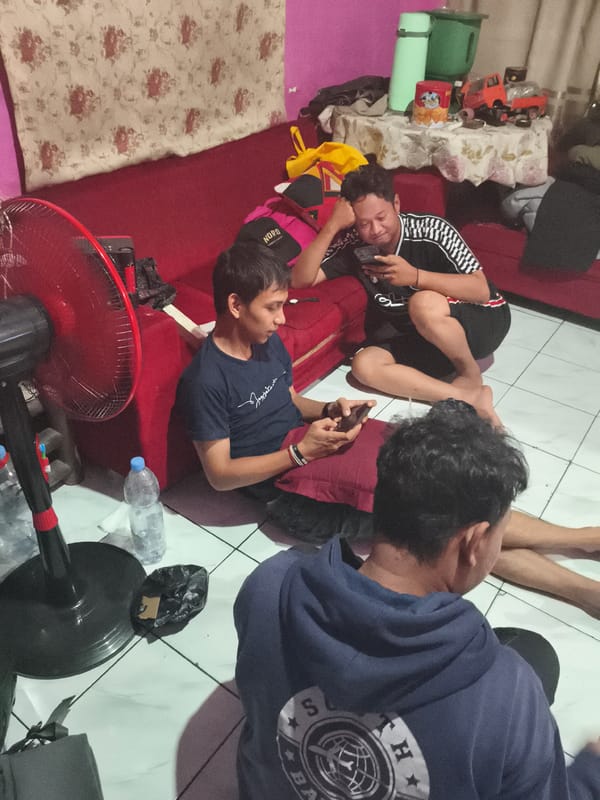 Casual afternoon moments captured in Depok residential area