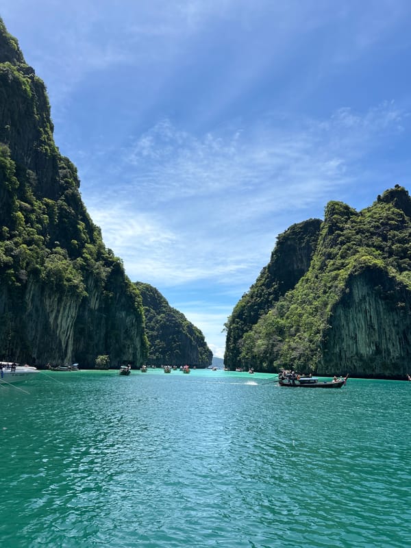 Morning marine activity observed near Ao Nang, Thailand