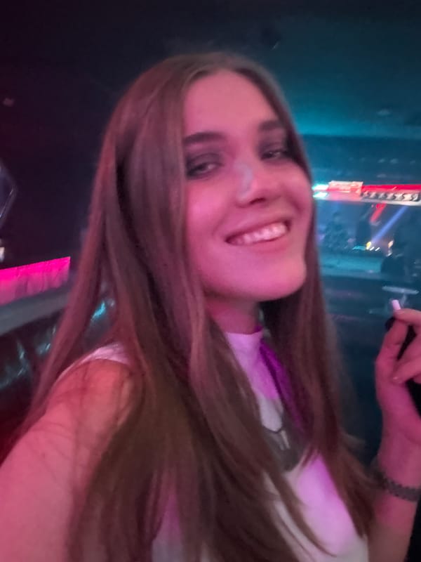 Woman enjoys karaoke night at Mexico City nightclub venue