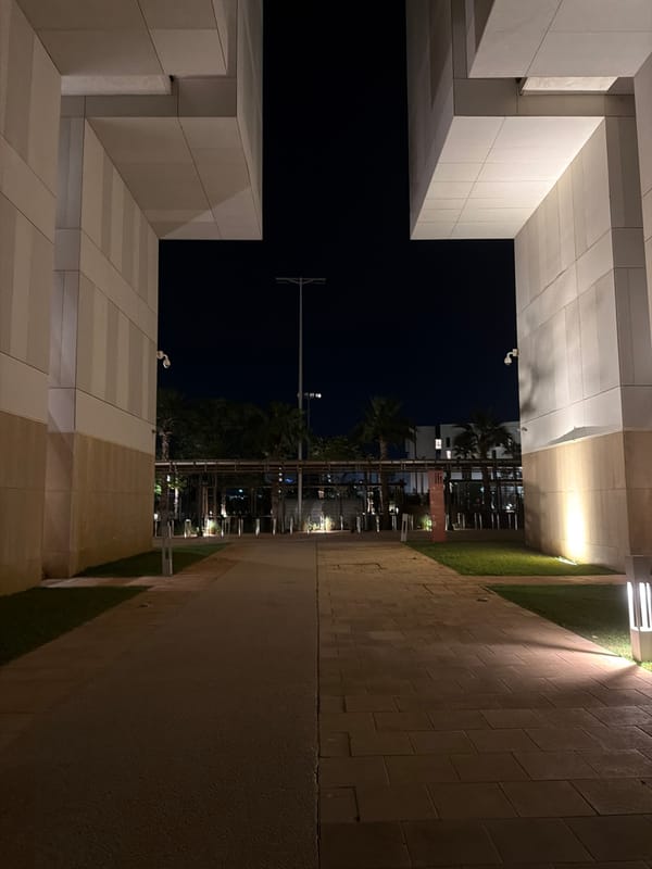 Evening scenes captured in Salé show urban life, architecture
