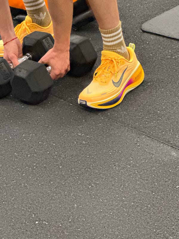 Fitness session documented at Sofia gym facility