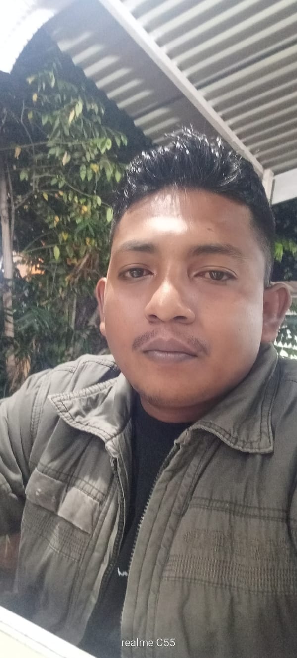 Evening cafe life documented in Lhokseumawe, Indonesia