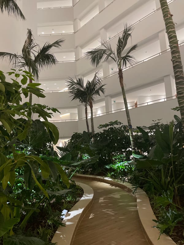 Resort interior documentation captured in Mellieħa Malta