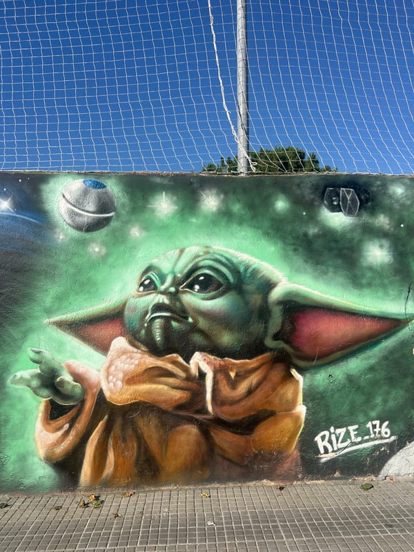 Star Wars street murals spotted in Mollet del Vallès