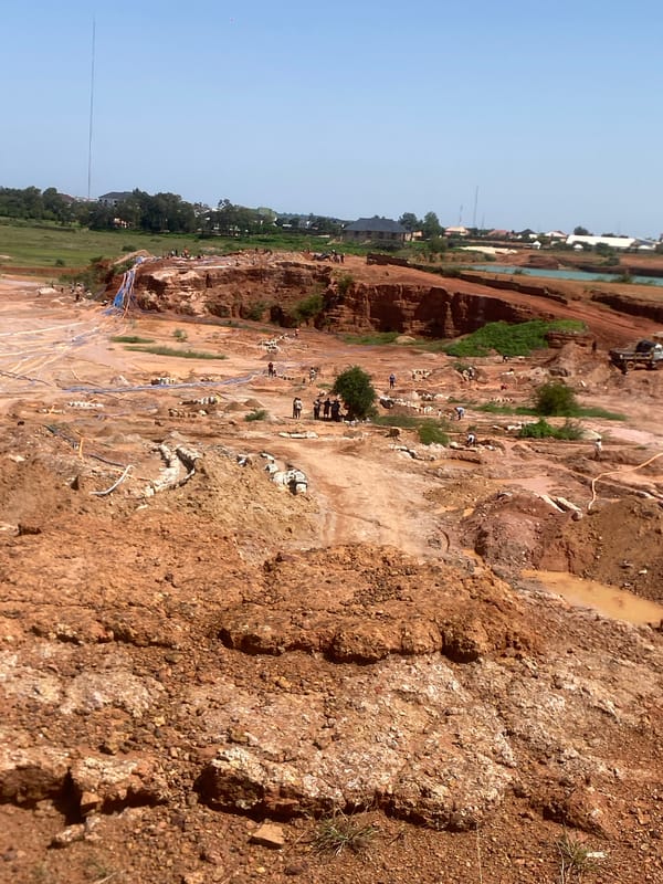 Mining operations documented across Jos Nigeria region June 11