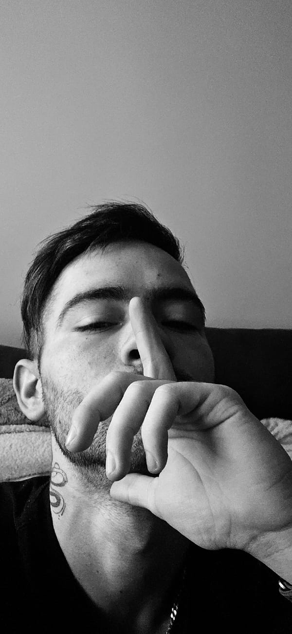 Portrait photograph captured in Plovdiv showing contemplative pose