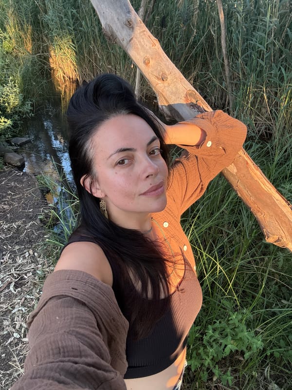 Relaxed afternoon in nature near Katzrin, Golan Heights