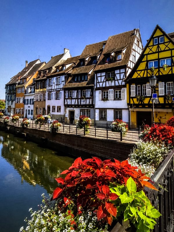 European road trip mixing alpine scenery, Monaco supercars, and countryside animals