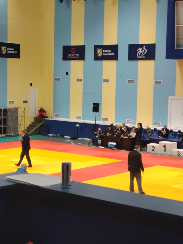 Judo tournament held in Pazardzhik sports venue