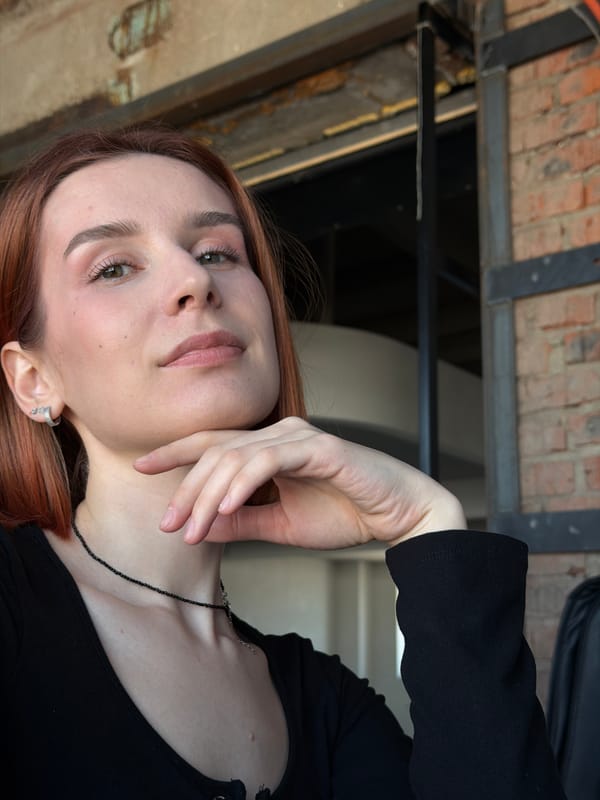 Woman photographed in multiple locations around Chaikovsky, Russia