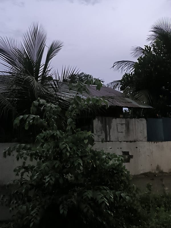 Morning life documented in Indonesian city during overcast weather