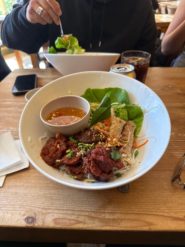 Diners enjoy Vietnamese meal at London restaurant