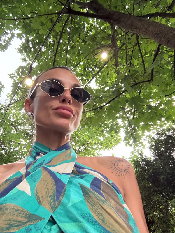 Casual selfies and a Buddha statue in Pleven, Bulgaria