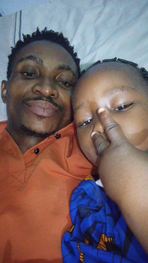 Quiet moment at rest in Adankolo, Nigeria