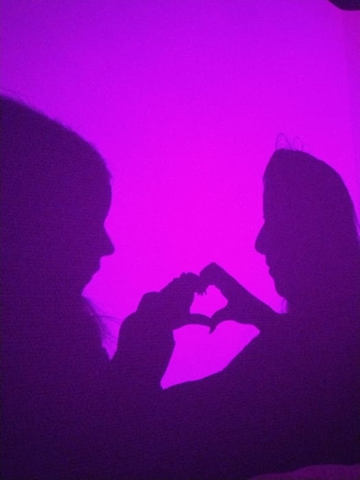 Shadow art session with cat in Luxembourg evening