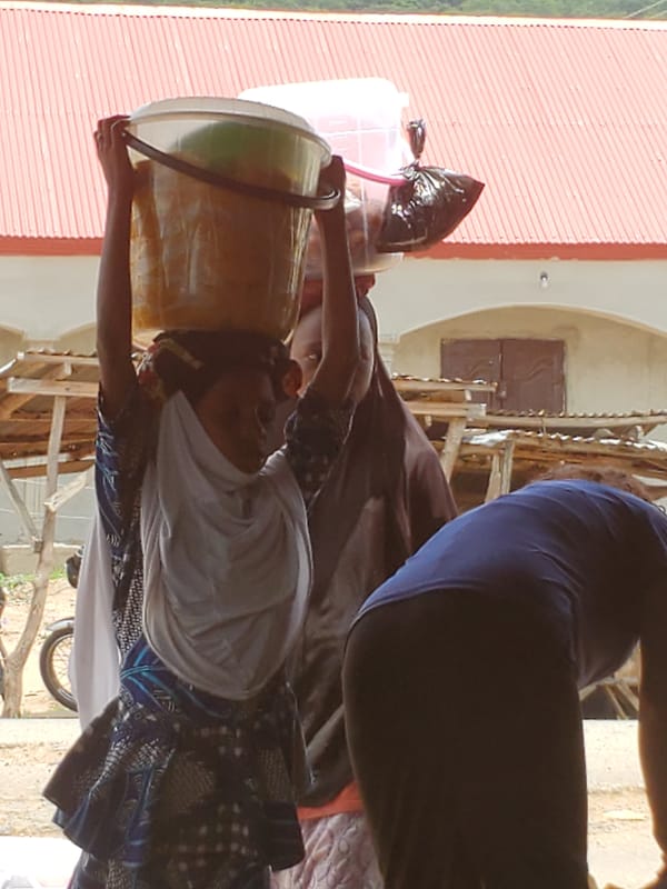 Daily life documented on Mararaba streets, Nigeria
