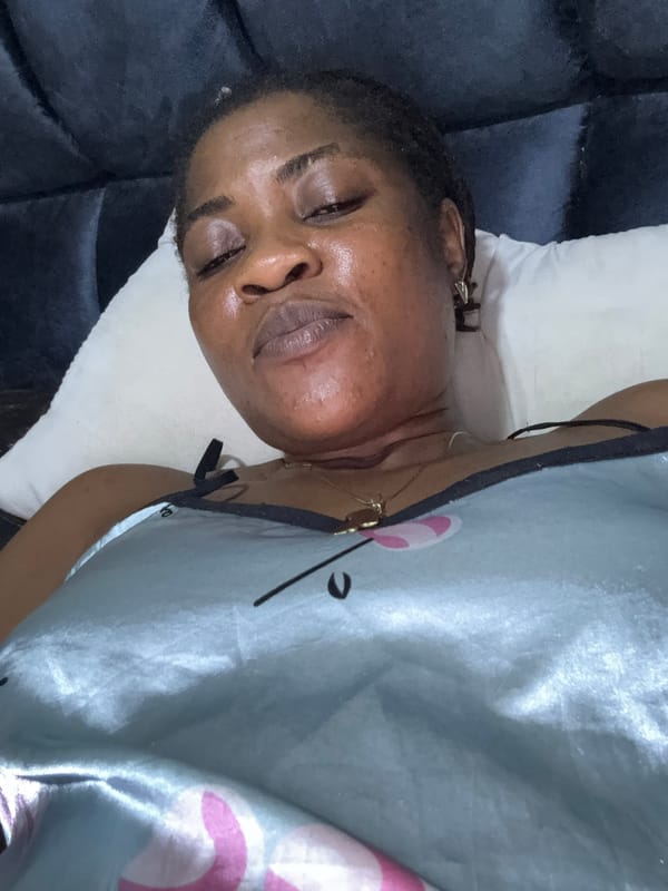 Late-evening bedroom photos from Ajara, Nigeria