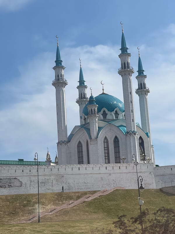 Morning photograph captures Kul Sharif Mosque in Kazan