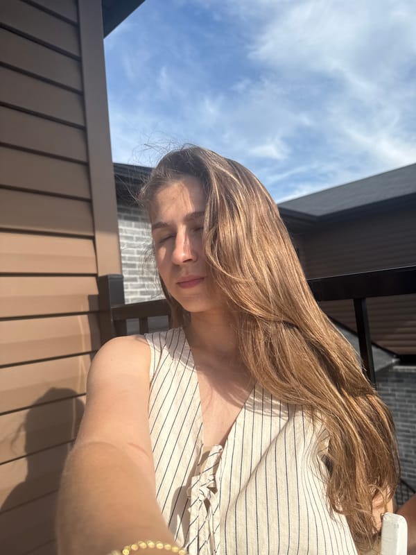 Outdoor selfie session in Gatineau near the NOX building