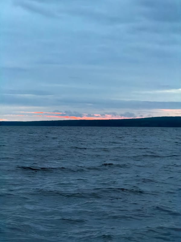 Evening photo session at Votkinsk Reservoir, Chaikovsky