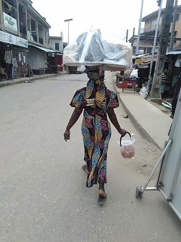 Daily life documented in Shangisha Nigeria neighborhood streets