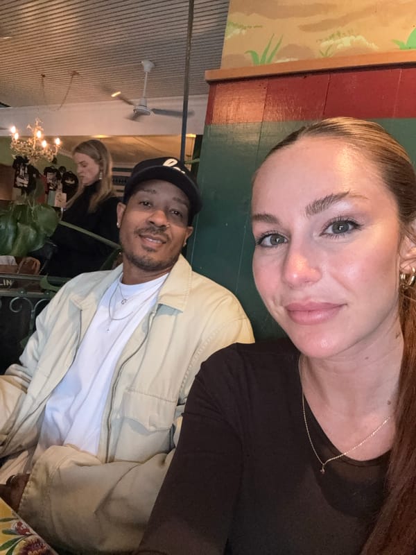 Friends celebrate late night at Los Angeles taqueria