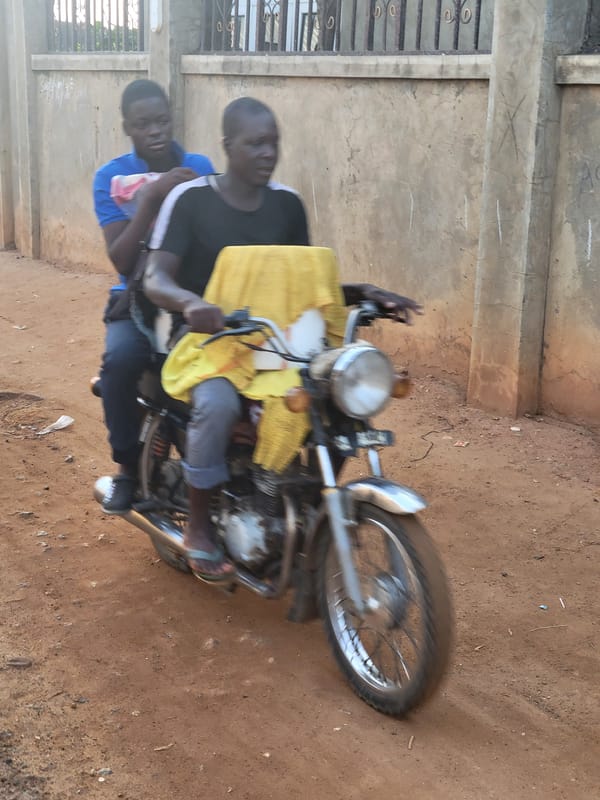 Morning life documented in Keffi, Nigeria street scenes